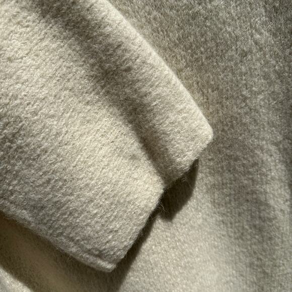 Lauren Manoogian Capote Alpaca Wool Coat Coatigan Hooded Sweater Jacket Cardigan - Picture 14 of 16